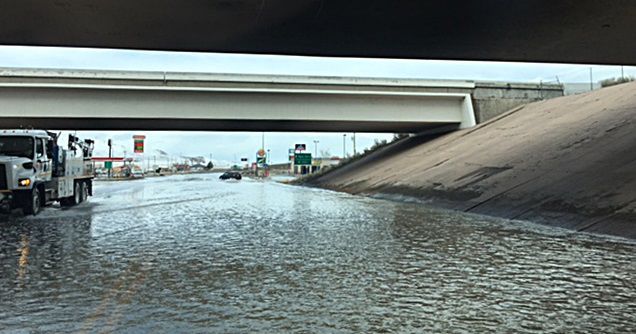 Wells flooding